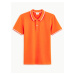 Oranžové pánske polo tričko Celio Decolrayeb