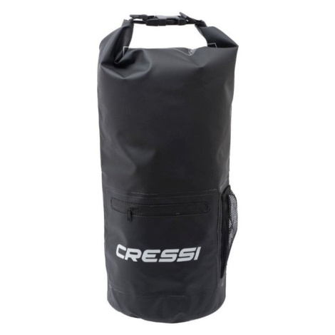 Cressi Dry Zip Black 10 L Vodotesný vak