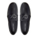 Calvin Klein Sneakersy Flatform Cup Slip On Re Lock Lth HW0HW02057 Čierna