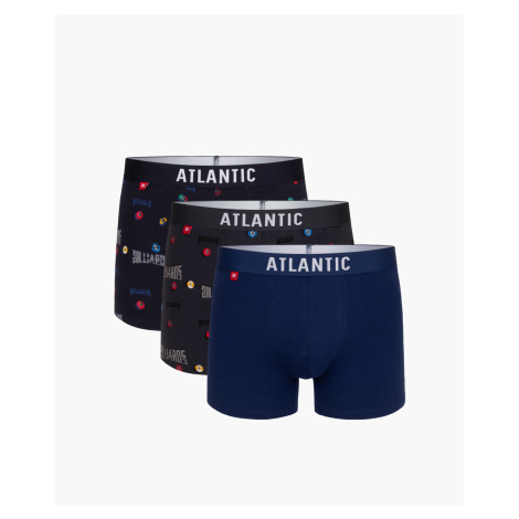 Pánské boxerky ATLANTIC 3Pack - vícebarevné