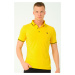 T8586 DEWBERRY MEN'S POLO NECK T-SHIRT-YELLOW-2