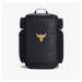 Batoh Under Armour Project Rock Duffle Backpack Black/ Black/ Metallic Gold