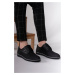 Riccon Black Printed Men's Casual Shoes 0012682