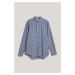 KOŠEĽA GANT REG POPLIN SMALL CHECK SHIRT COLLEGE BLUE