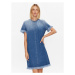 Fabiana Filippi Džínsové šaty ABD273B572 Modrá Regular Fit