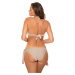 BÉŽOVÉ VELÚROVÉ BIKINY SWITTI M-643 (3)