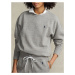 Polo Ralph Lauren Mikina 'LS PO-LONG SLEEVE-KNIT'  sivá