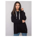 Black plain hoodie