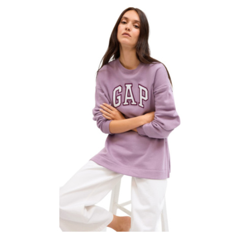 GAP HERITAGE TUNIC CREW Dámska mikina, čierna, veľkosť