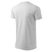 Malfini Basic Unisex tričko 129 svetlo šedý melír