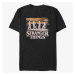 Queens Netflix Stranger Things - Jank Drawing Men's T-Shirt Black