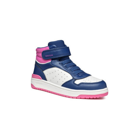 Geox Sneakersy J Washiba Girl J36HXA 05415 C4211 S Tmavomodrá