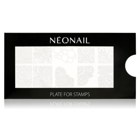 NEONAIL Stamping Plate šablóny na nechty typ 01