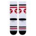 ponožky THE CLASH - CLAMPDOWN - White - STANCE - A556D21CLA-WHT