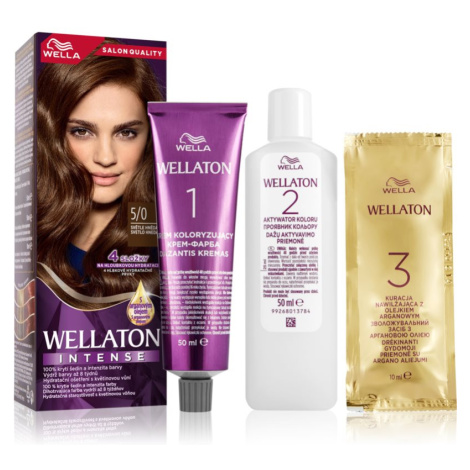 Wella Wellaton Intense permanentná farba na vlasy s arganovým olejom odtieň 7/7 Deep Brown