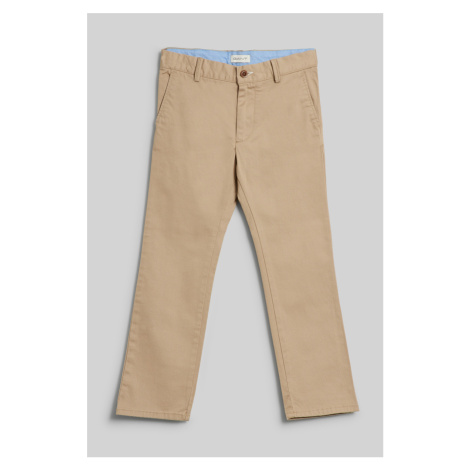 NOHAVICE GANT CHINO PANTS DARK KHAKI