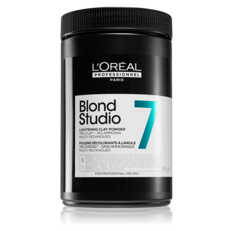 L’Oréal Professionnel Blond Studio Lightening Clay Powder zosvetľujúci púder bez amoniaku