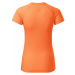 Malfini Destiny Dámske funkčné tričko 176 neon mandarine