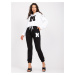 Black and white hoodie set by Danielle
