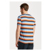 TRIČKO GANT MULTISTRIPE T-SHIRT rôznofarebná