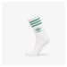 adidas Mid Cut Crew Sock 3-Pack White/ Preloved Green/ Mgh Solid Grey