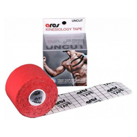 Ares KINEZIO TAPE RUŽOVÁ 5CMX5M Športový tejp, červená, veľkosť