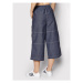 Converse Culottes nohavice Chambray 10023201-A02 Tmavomodrá Relaxed Fit