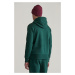 MIKINA GANT REG TONAL SHIELD FULL ZIP HOODIE TARTAN GREEN