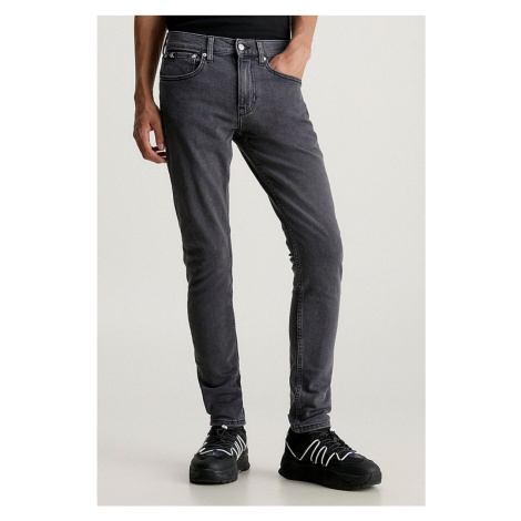 Calvin Klein Jeans  J30J324196  Rovné džínsy Čierna