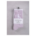 Fialovo-biele ponožky CKJ Women Sock 2P Monogram - dvojbalenie