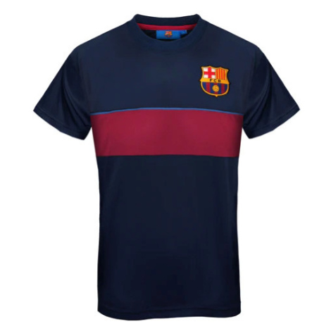 FC Barcelona pánske tričko Poly navy
