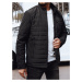 Men's Black Quilted Dstreet Jacket