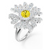 Swarovski Pôvabný prsteň s kryštálmi Eternal Flower 5534936 52 mm