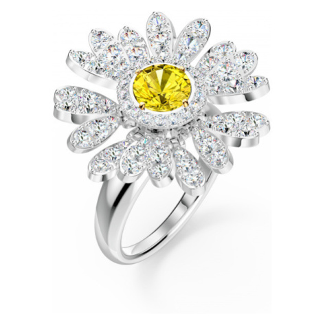 Swarovski Pôvabný prsteň s kryštálmi Eternal Flower 5534936 55 mm