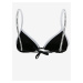 Čierny dámsky horný diel plaviek Calvin Klein Underwear