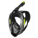 AQUA SPEED Unisex's Full Face Diving Mask Vefia ZX Black/ Green