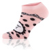Dámske ponožky Italian Fashion S148S Girl - členkové Ružová