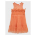 Guess Elegantné šaty J3RK20 WEEO0 Oranžová Regular Fit