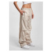 Women's Wide Beige Pants