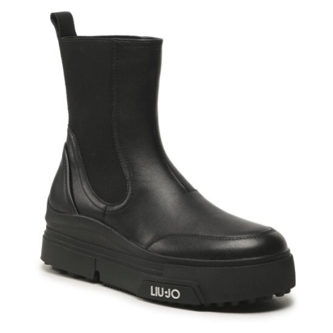 Liu Jo Členková obuv s elastickým prvkom Hero 16 BF2165 P0102 Čierna