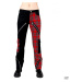 nohavice gotický BLACK PISTOL Freak Pants Tartan Black-Red size