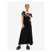 Black Dress with Frill Desigual Susan - Ladies