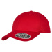 Flexfit 110 Curved Visor Snapback Red