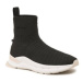 Calvin Klein Sneakersy Knit Sock Boot HW0HW01539 Čierna