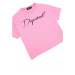 Tričko Dsquared2 Slouch Fit T-Shirt Ružová