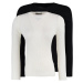 Trendyol Black-White Double Pack Knitwear Sweater