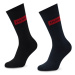 Hugo Súprava 2 párov vysokých pánskych ponožiek 2p Giftset Gadget Cc 50484113 Čierna