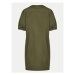 Vero Moda Curve Každodenné šaty Wild Gena 10302450 Zelená Regular Fit