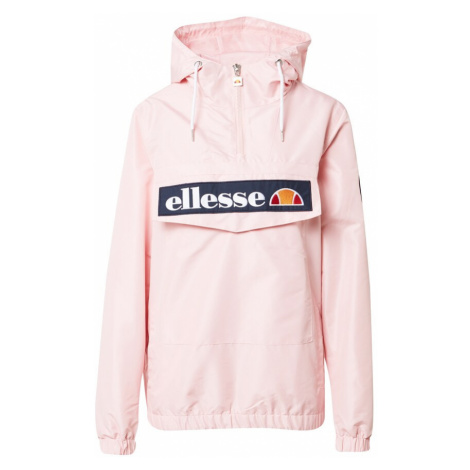 ELLESSE Prechodná bunda 'Montez'  tmavomodrá / svetloružová / červená / biela