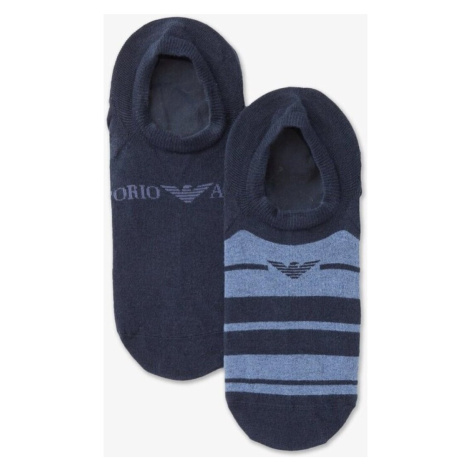 Emporio Armani  304228 3R292  Kotníkové ponožky Modrá